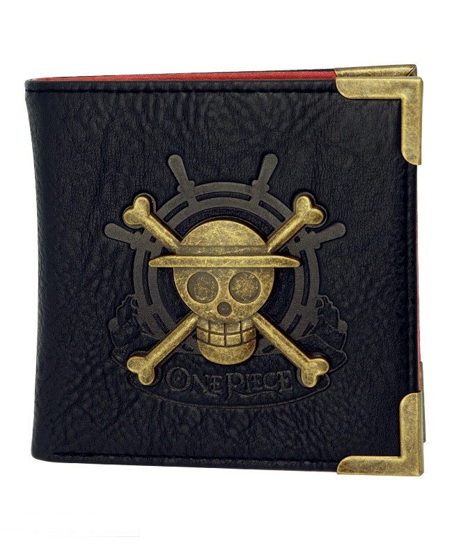 Cartera Calavera dorada One Piece