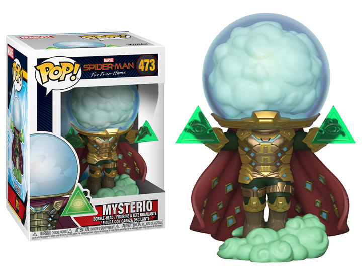 Figura Funko Pop Mysterio Spiderman Lejos de Casa