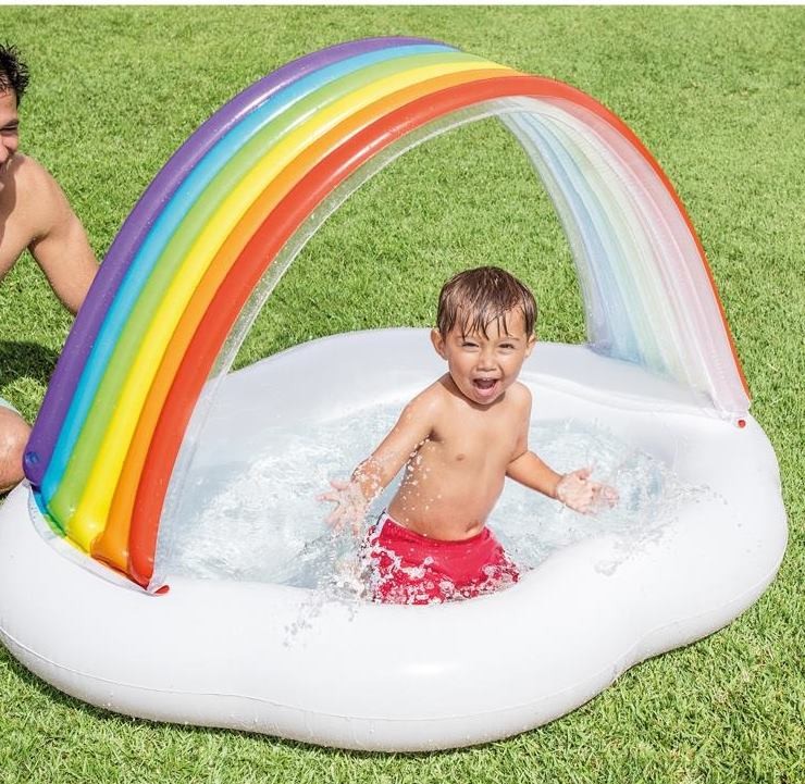 Piscina hinchable Arco Iris