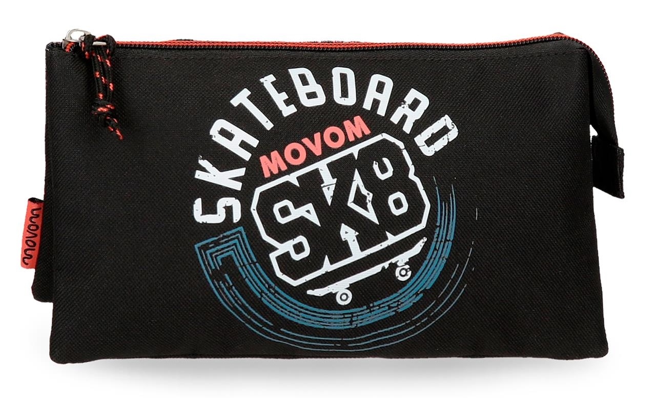 Portatodo triple Skate negro