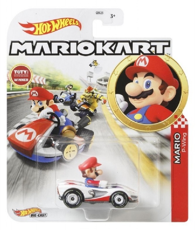 Hot Wheels Mario P-Wing Mario Kart