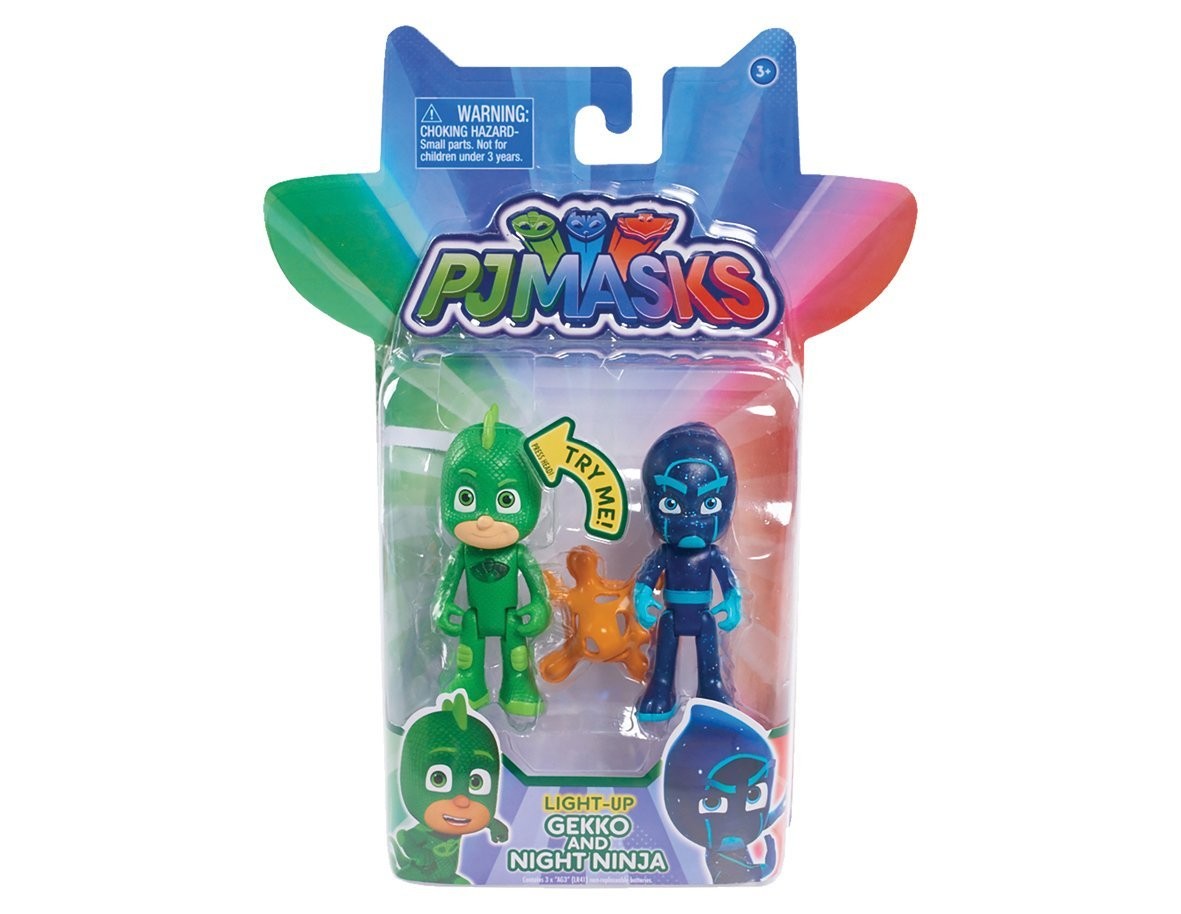 Figura Luz Gekko & Villano Pj Mask - Imagen 2