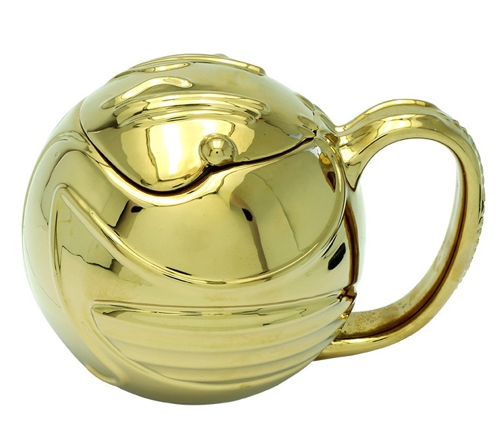 Taza Snitch dorada Harry Potter