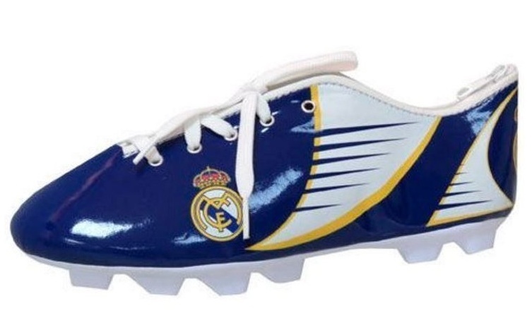 Estuche Plano Zapatilla Real Madrid Black con Ofertas en