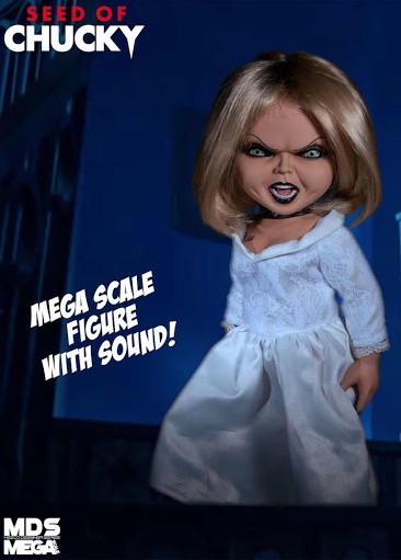 Muñeca Tiffany La Novia de Chucky Mezco 38cm con sonido 