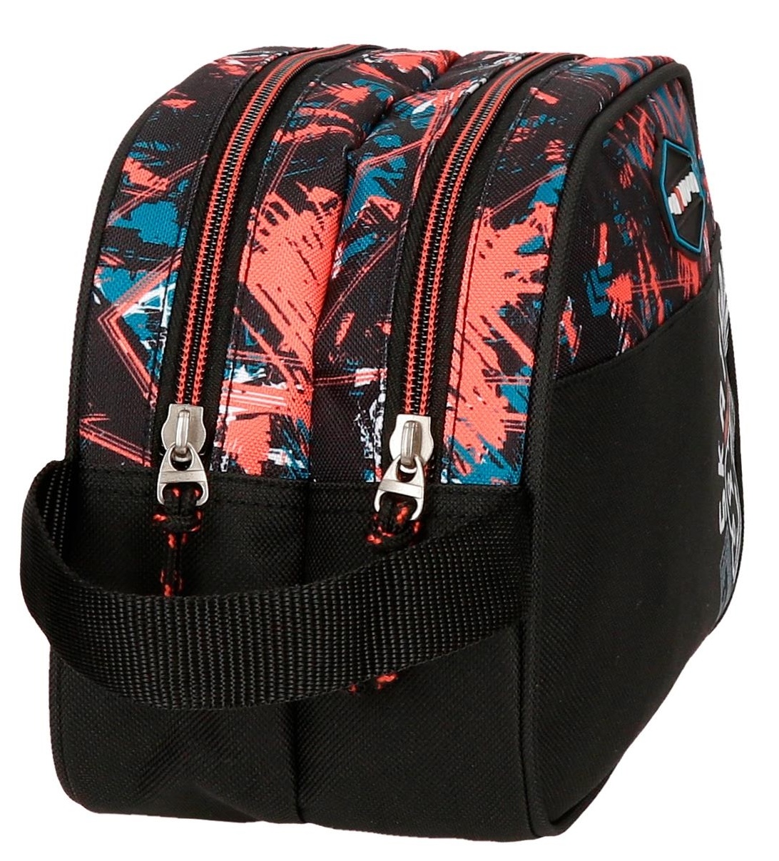 Neceser doble Skate negro adaptable a carro - Imagen 2