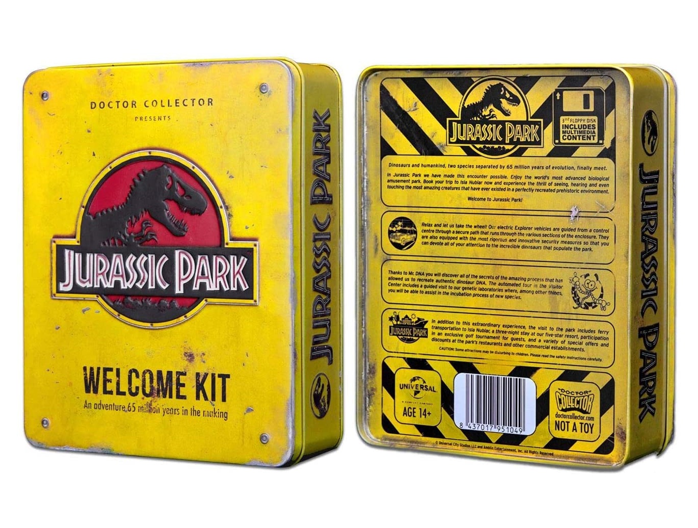 Kit de bienvenida Jurassic Park Doctor Collector - Imagen 2