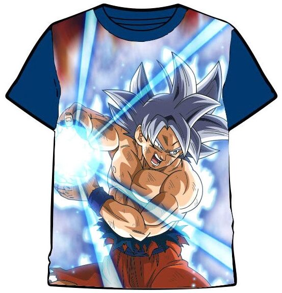 Camiseta infantil Goku Ultra Instinto Dragon Ball 
