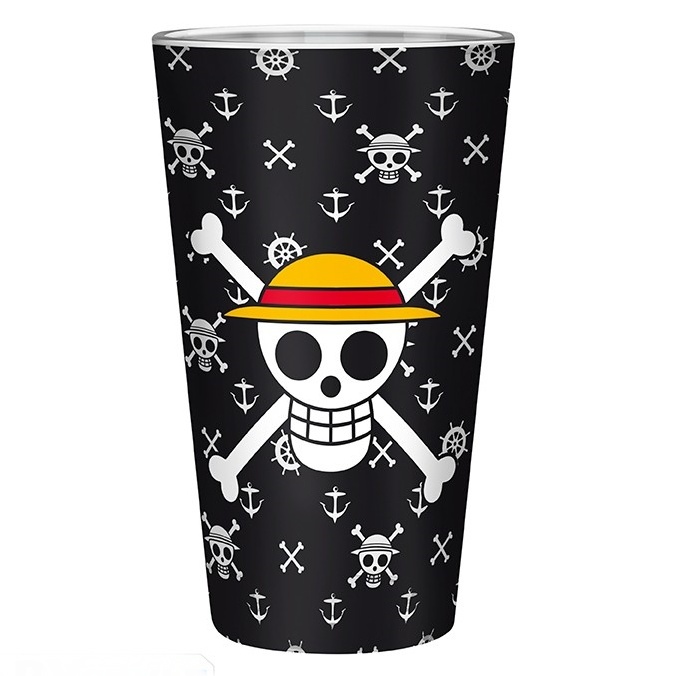 Vaso de vidrio Luffy One Piece - Imagen 2