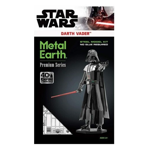 Model Kit Darth Vader Star Wars Metal Earth - Imagen 3