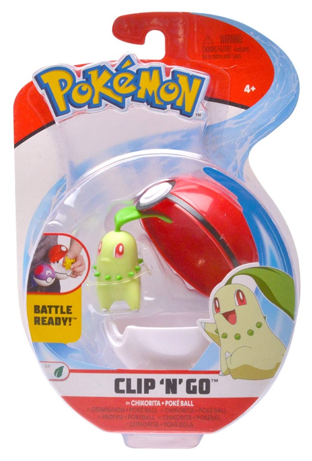 Figura Chikorita Pokemon Clip'N'Go