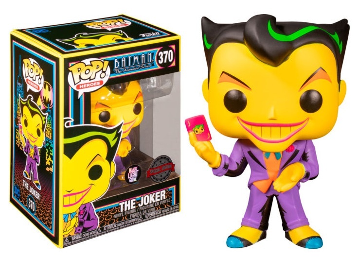 Figura Funko Pop Joker Black Light Edicion Especial 