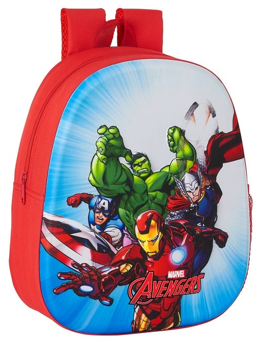 Mochila guarderia Avengers 3D 33cm