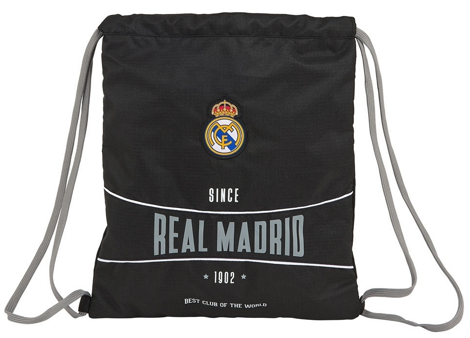 Saco cuerdas Real Madrid negro