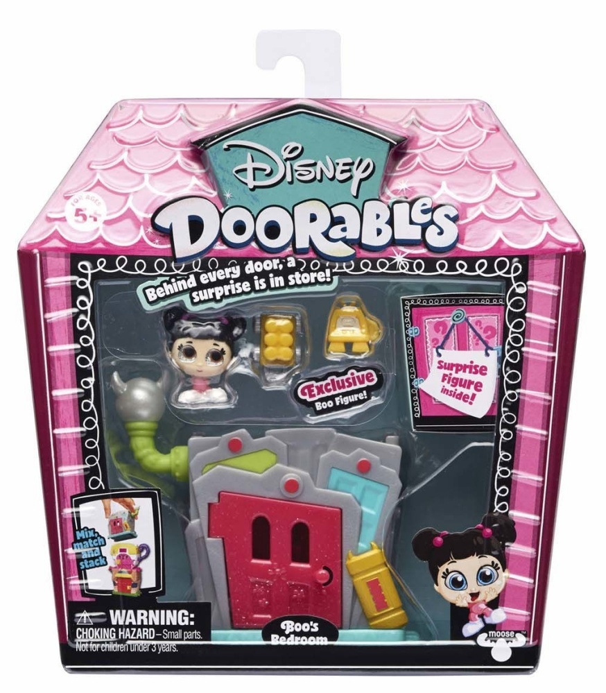 Playset Dormitorio Boo Monstruos SA Disney Doorables