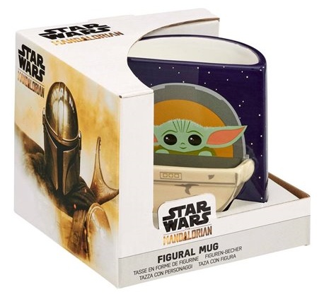 Taza Baby Yoda The Mandalorian con galletero - Imagen 2