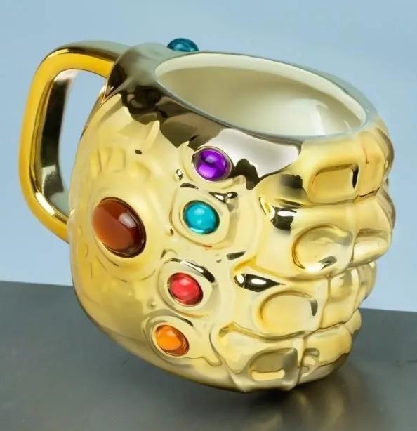 Taza Guantelete Thanos Marvel 3D - Imagen 2