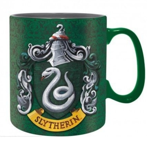 Taza Slytherin verde Harry Potter