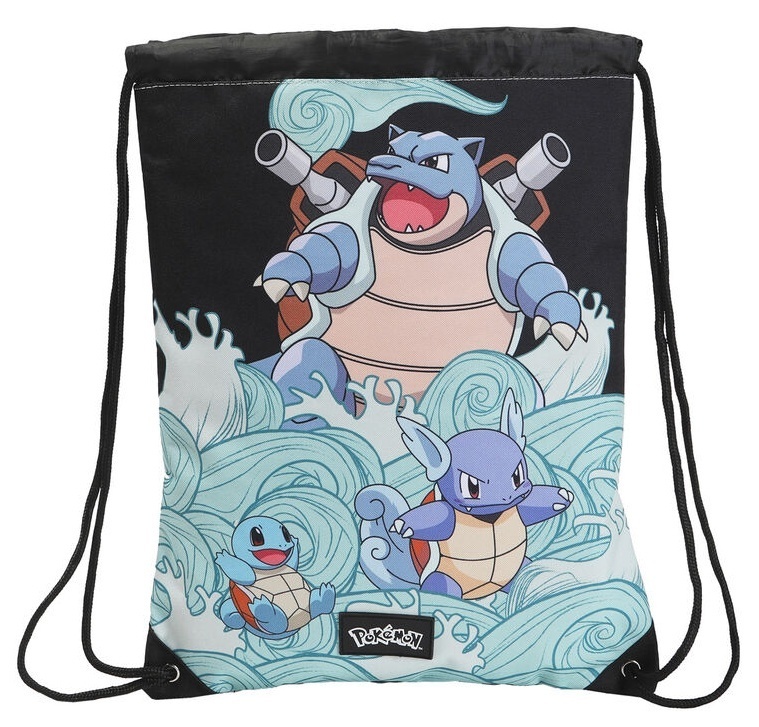 Saco cuerdas Squirtle Evolution Pokemon