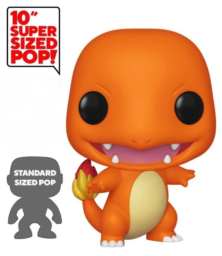 Figura Funko Pop Charmander Pokemon Gigante 25cm