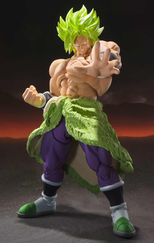 Figura Super Saiyan Broly Dragon Ball S.H Figuarts 22cm - Imagen 2