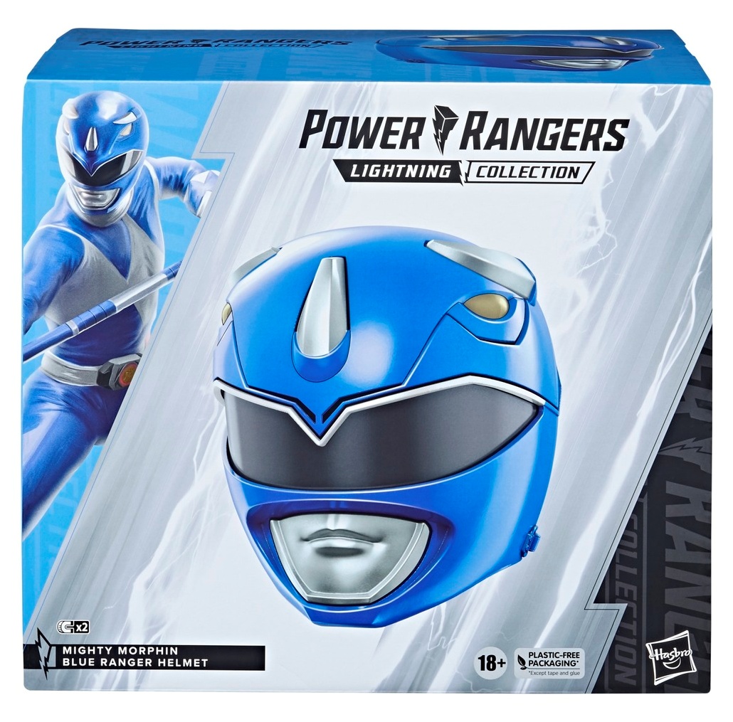 Replica Casco Power Ranger azul Lightning Collection - Imagen 2