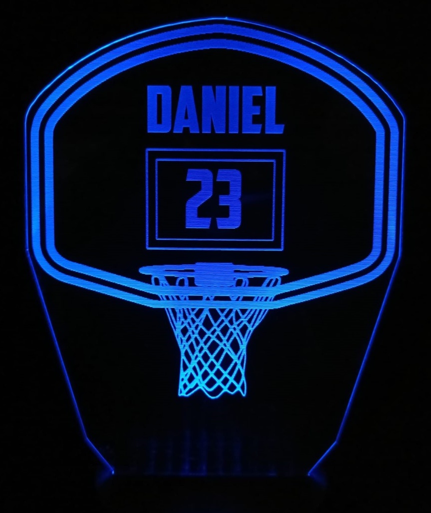 Lampara Baloncesto Personalizable - Imagen 2