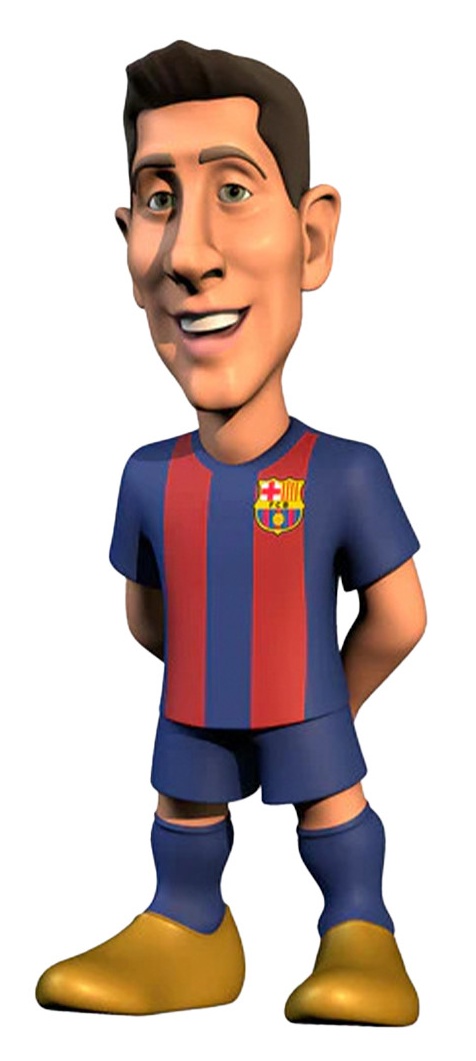 Figura Lewandowski F.C. Barcelona Minix 12cm