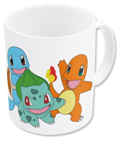 Taza Starters Pokemon