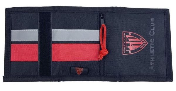 Portafoglio Ufficiale Athletic Club Bilbao In Pelle Bovina - Scudo