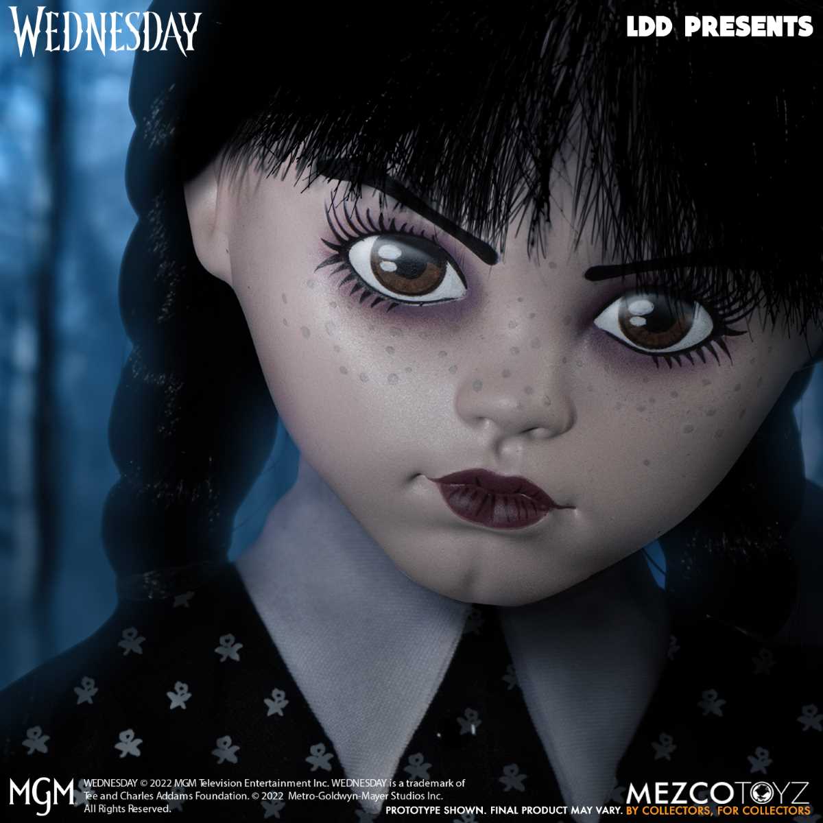 Figura Miercoles Living Dead Dolls Mezco 25cm - Imagen 3