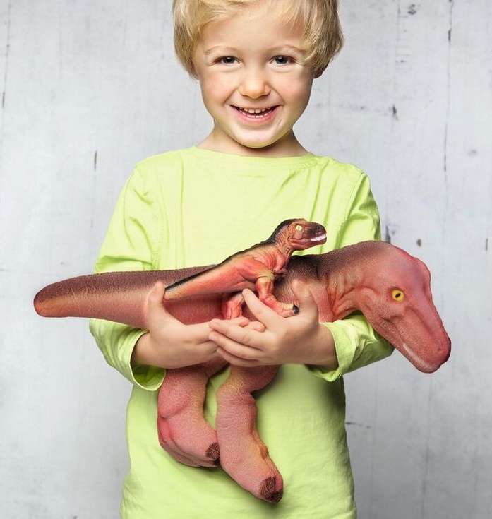 Dinosaurio crecimiento Tyranosaurus Rex XXL - Imagen 2