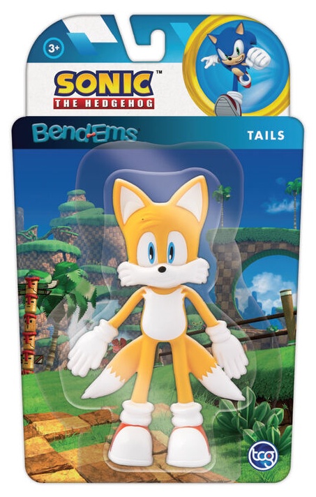 Figura flexible Tails Sonic Bendems - Imagen 2