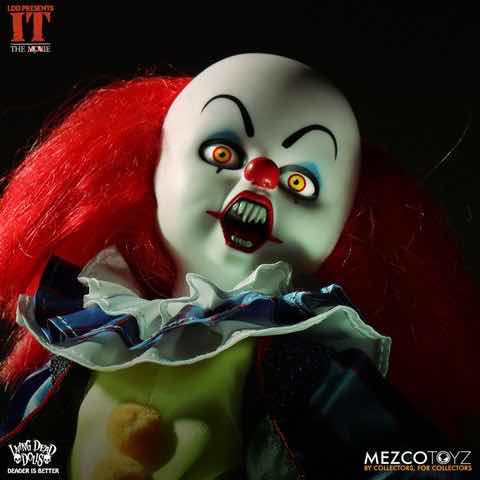 Figura Pennywise IT 1990 Living Dead Dolls 25cm - Imagen 5