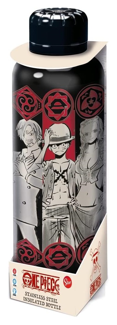 Botella de agua acero Personajes One Piece - Imagen 2
