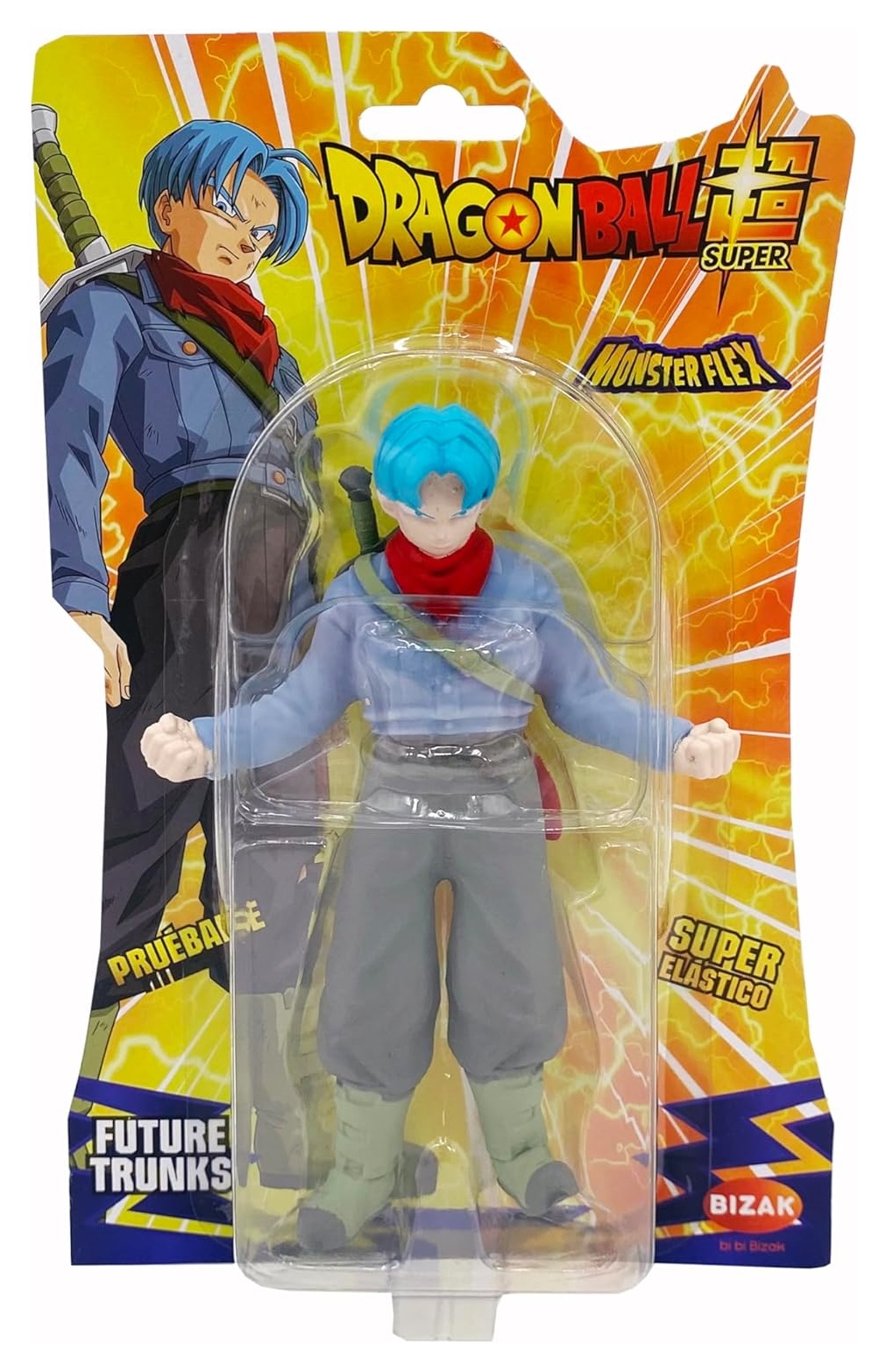 Figura estirable Future Trunks Dragon Ball Monster Flex 15cm - Imagen 2