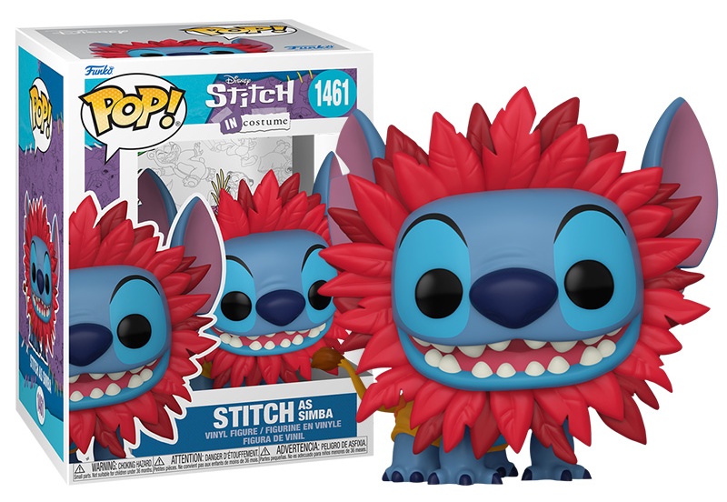 Figura Funko Pop Stitch Simba