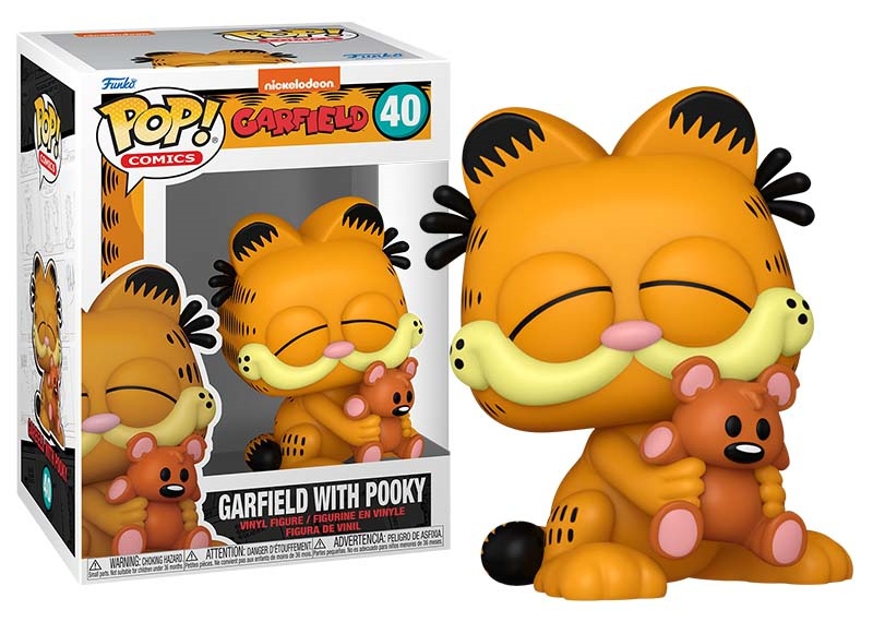 Figura Funko Pop Garfield con Pooky