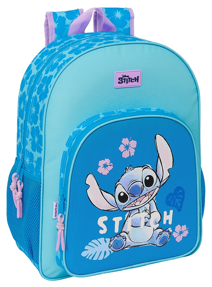 Mochila Hawaii Stitch adaptable a carro 42cm
