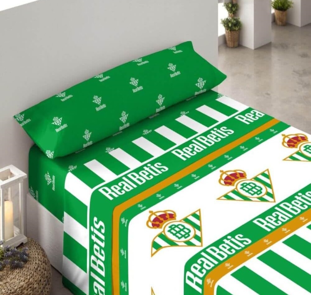 Juego de Sabanas Real Betis Cama 90