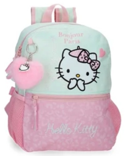 Mochila infantil Paris Hello Kitty 32cm