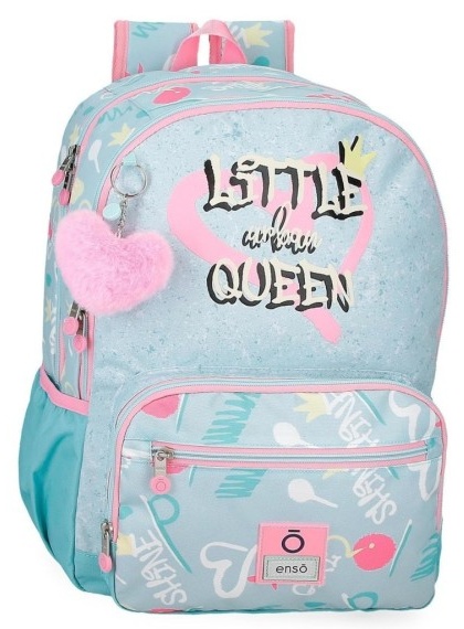 Mochila Little Urban Queen Enso adaptable a carro 44cm