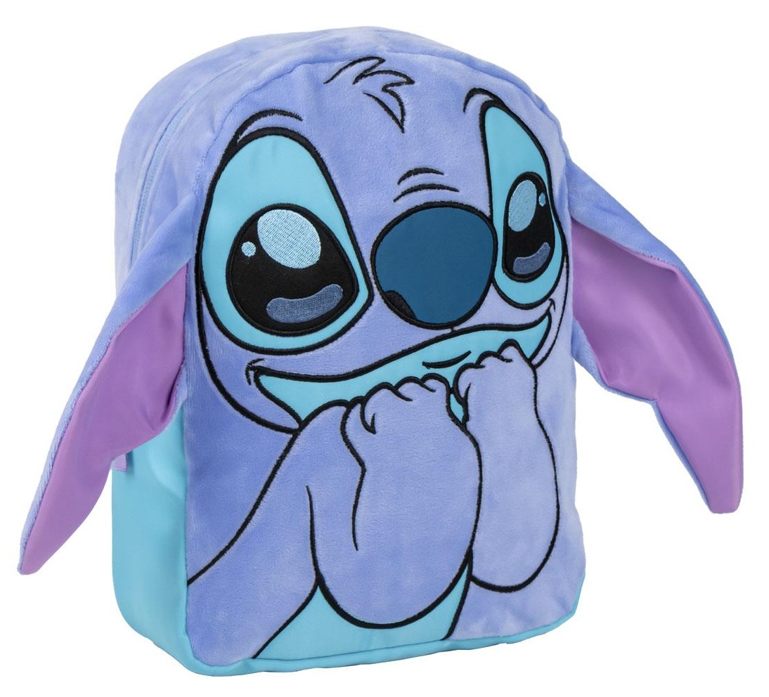 Mochila infantil Stitch con orejitas 3D 27cm