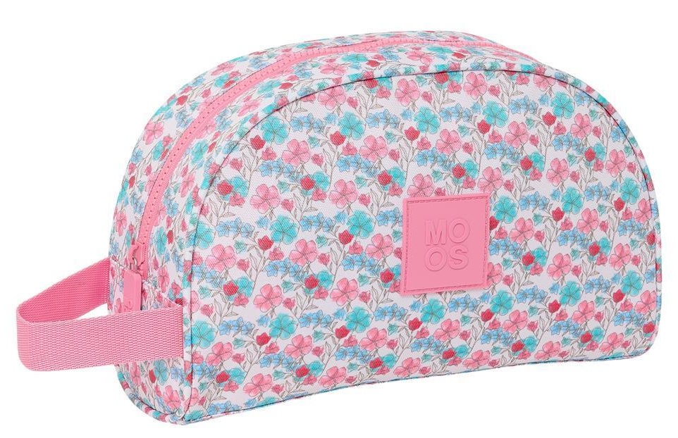 Neceser Flores rosa Moos adaptable a carro