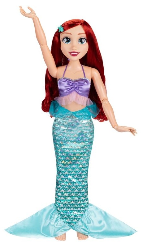 Muñeca gigante Ariel La Sirenita 80cm