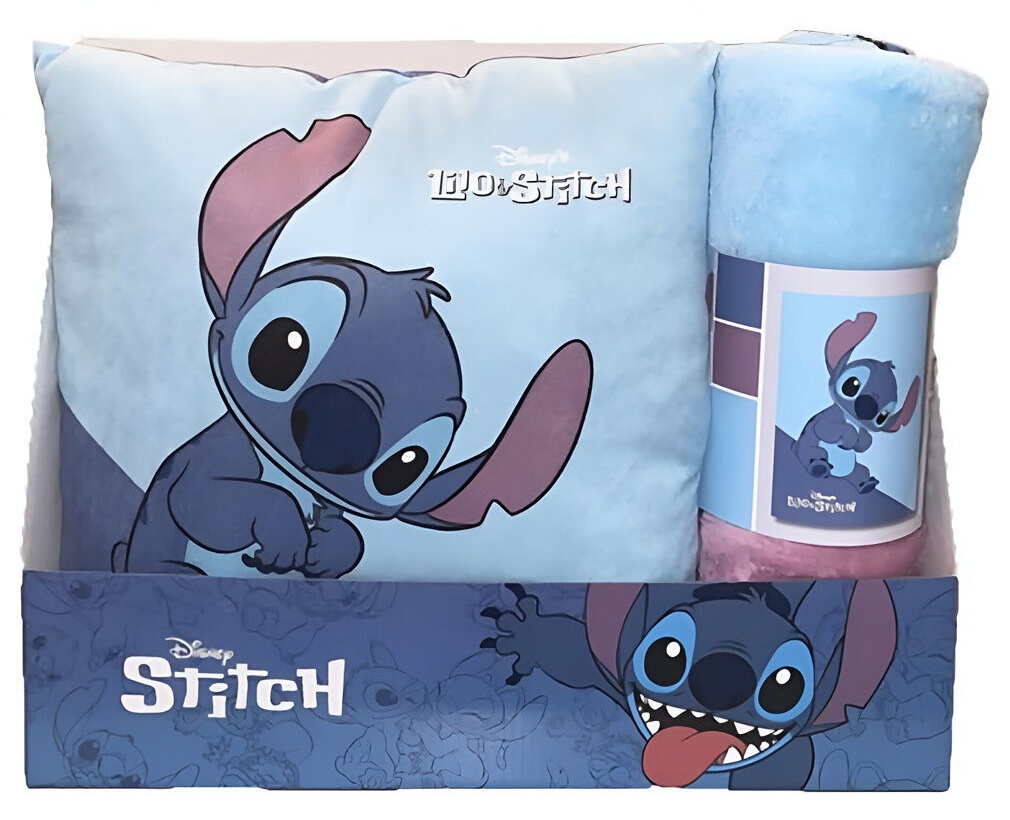 Set Manta polar + Cojin Stitch