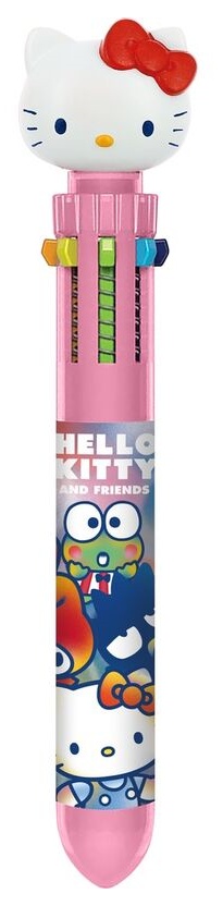 Boligrafo 6 colores Hello Kitty Las Aventuras de Hello Kitty y sus Amigos