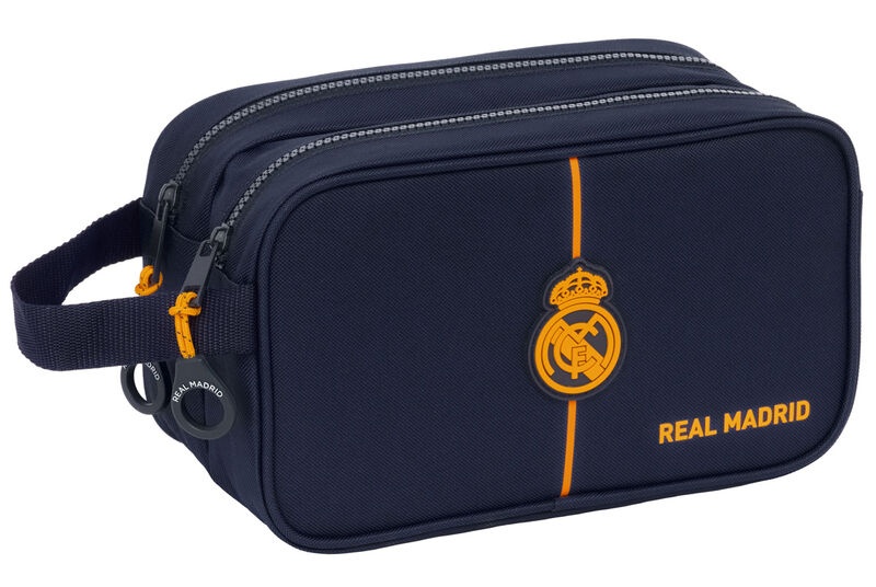 Neceser doble 2ª Equipacion 24/25 Real Madrid adaptable a carro