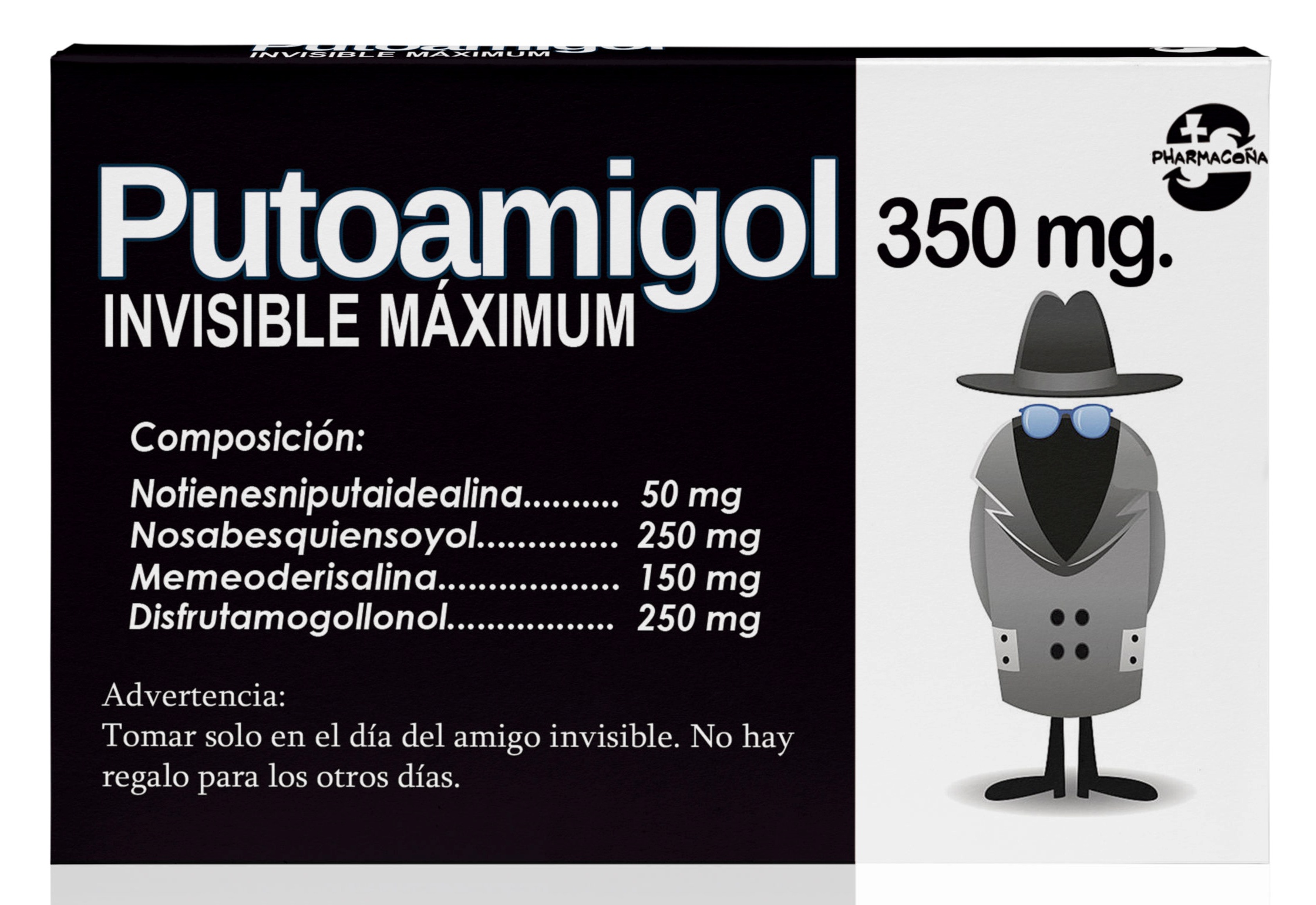 Broma caja de caramelos Putoamigol