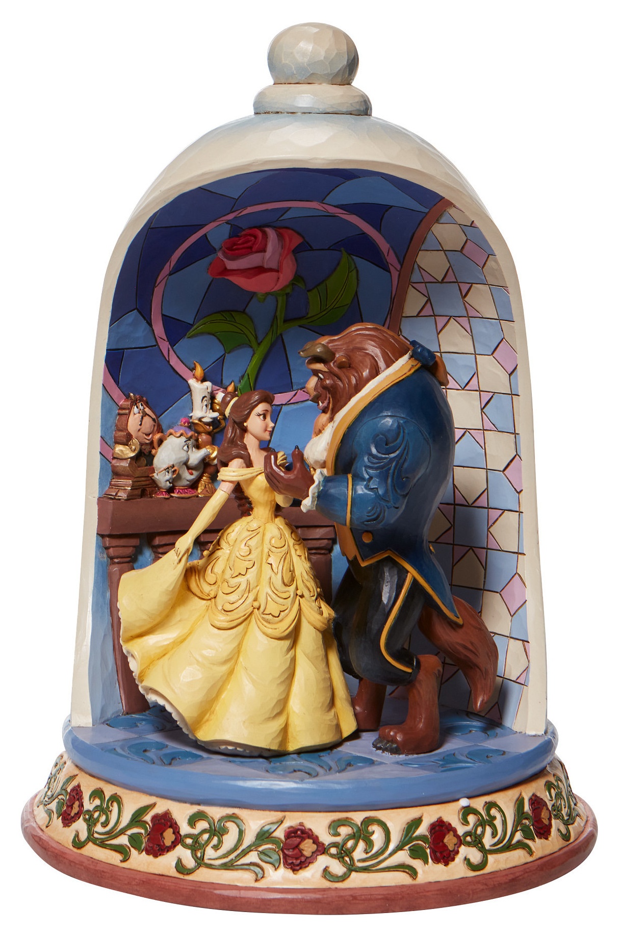Figura Baile La Bella y la Bestia Disney Traditions 26cm